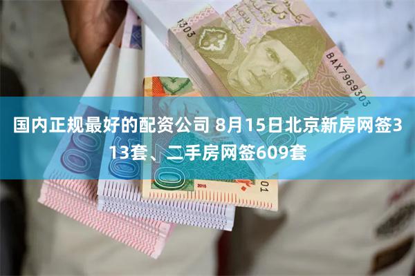 国内正规最好的配资公司 8月15日北京新房网签313套、二手房网签609套