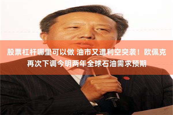 股票杠杆哪里可以做 油市又遭利空突袭！欧佩克再次下调今明两年全球石油需求预期