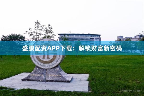 盛鹏配资APP下载：解锁财富新密码