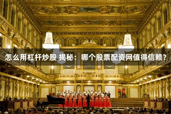 怎么用杠杆炒股 揭秘：哪个股票配资网值得信赖？