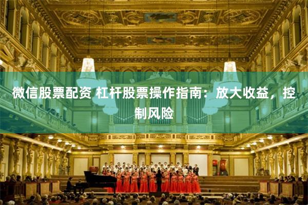 微信股票配资 杠杆股票操作指南：放大收益，控制风险