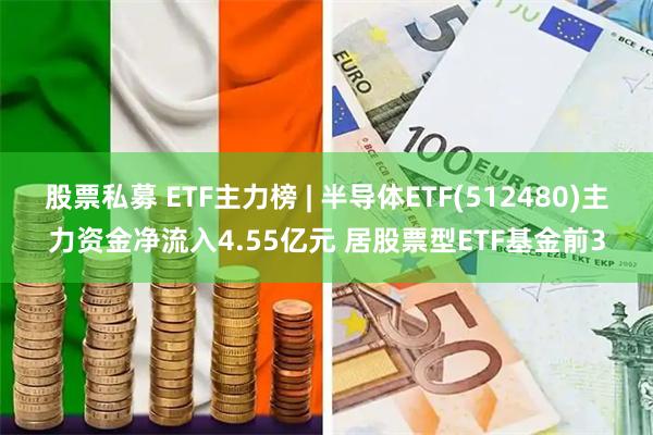 股票私募 ETF主力榜 | 半导体ETF(512480)主力资金净流入4.55亿元 居股票型ETF基金前3