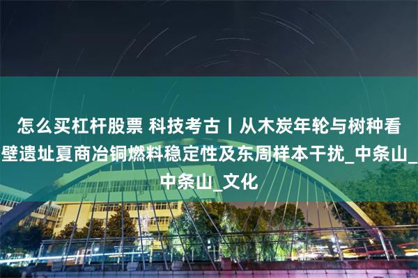 怎么买杠杆股票 科技考古丨从木炭年轮与树种看西吴壁遗址夏商冶铜燃料稳定性及东周样本干扰_中条山_文化