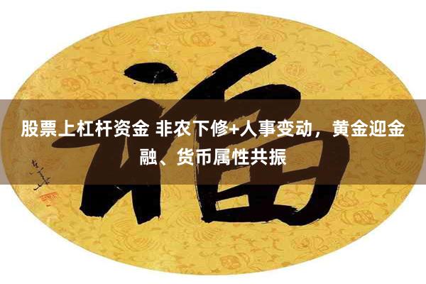 股票上杠杆资金 非农下修+人事变动，黄金迎金融、货币属性共振