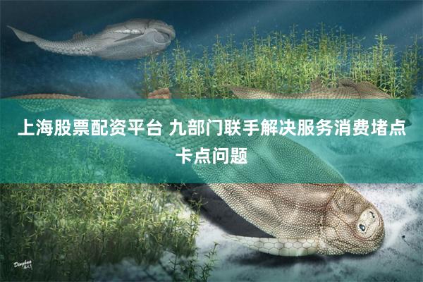 上海股票配资平台 九部门联手解决服务消费堵点卡点问题